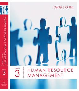 Human Resource Management 3rd 9780618794195 Front Cover