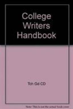 College Writers Handbook Plus Technology Guide with Cd