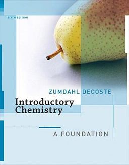 Introductory Chemistry A Foundation 6th 9780618803279 Front Cover