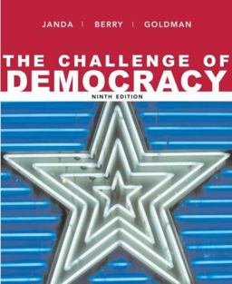 Challenge of Democracy Government in America 9th 9780618810178 Front Cover