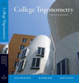 College Trigonometry 6th 9780618825073 Front Cover