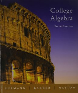 College Algebra 5th Edition Plus Study Guide Plus Dvd Plus Mathspace Cd