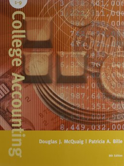 Mcquaig College Accounting Chapters One Through Nine with Cd Chapters One Through Twenty Six Revised Eighth Edition Plus Smarthinking Mcquaig College Accounting Chapters One Through Nine with Cd Chapters One Through Twenty Six Revised Eighth Edition Plus Smarthinking