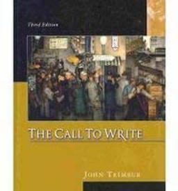 Call to Write 3rd 9780618917785 Front Cover