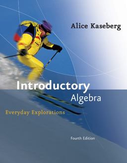 Introductory Algebra 4e 4th 9780618918782 Front Cover