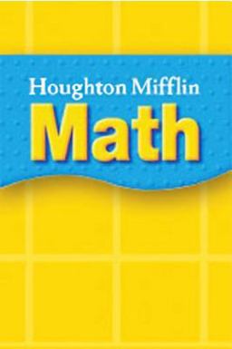 Houghton Mifflin Math Spanish Texas