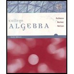 Aufmann College Algebra 6e Ppk