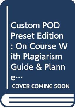 On Course with Understanding Plagiarism Guide and Planner