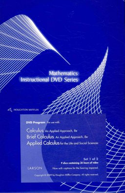 DVD for Larson's Calculus: an Applied Approach, 8th