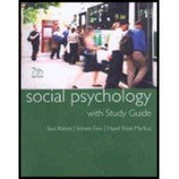 Social Psychology with Study Guide
