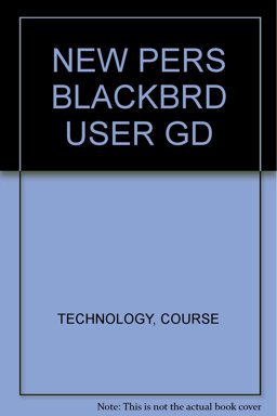 New Pers Blackbrd User Gd
