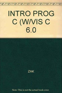 Intro Prog c (w/Vis C 6. 0