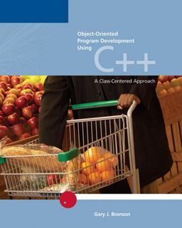 Object-Oriented Program Development Using C++