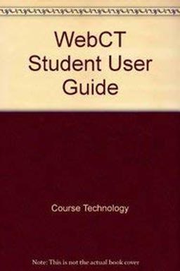 WebCT Student User Guide