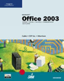 Microsoft Office 2003 - Advanced Course
