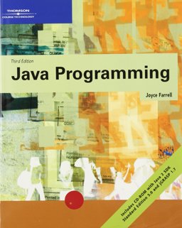 Java Programming 3rd 9780619213190 Front Cover