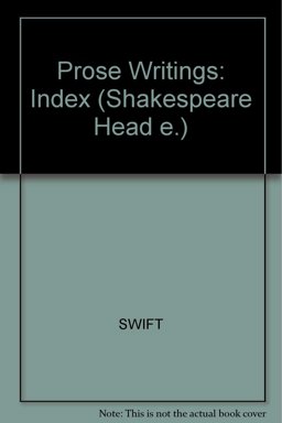 Index to the Prose Writings