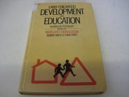 Early Childhood Development and Education