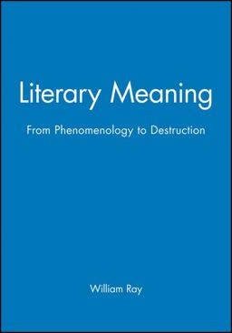 Literary Meaning Literary Meaning