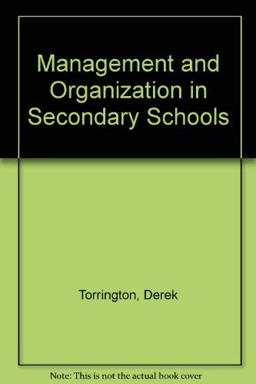 Management and Organisation in Secondary Schools