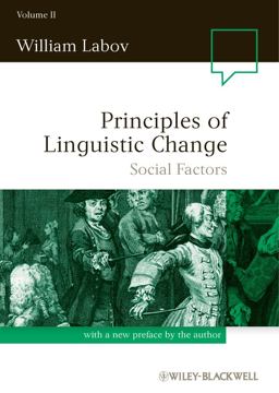 Principles of Linguistic Change, Volume 2 Social Factors  9780631179160 Front Cover