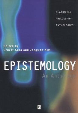 Epistemology An Anthology  9780631197249 Front Cover