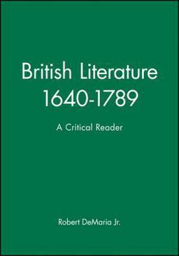 British Literature 1640-1789