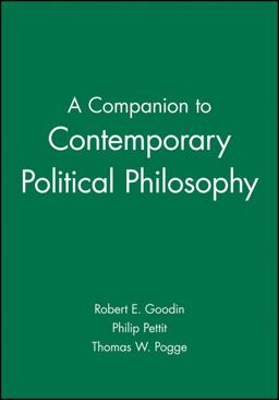 Companion to Contemporary Political Philosophy  9780631199519 Front Cover