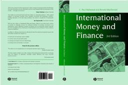 International Money and Finance 3rd 9780631204626 Front Cover