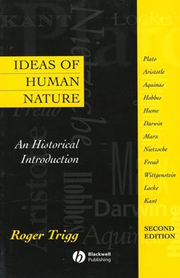 Ideas of Human Nature An Historical Introduction 2nd 9780631214069 Front Cover