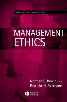 Management Ethics  9780631214731 Front Cover