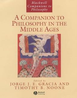 Companion to Philosophy in the Middle Ages  9780631216735 Front Cover
