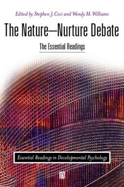 Nature-Nurture Debate The Essential Readings  9780631217398 Front Cover