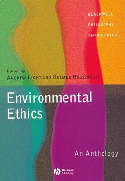 Environmental Ethics An Anthology  9780631222941 Front Cover