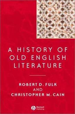 History of Old English Literature  9780631223979 Front Cover