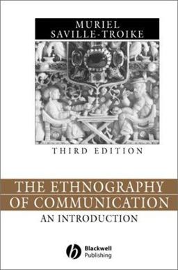 Ethnography of Communication An Introduction 3rd 9780631228424 Front Cover