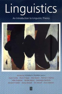 Answer Key for Linguistics An Introduction to Linguistic Theory 2nd 9780631228493 Front Cover