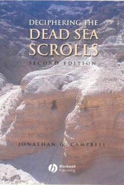 Deciphering the Dead Sea Scrolls 2nd 9780631229933 Front Cover