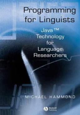 Programming for Linguists Programming for Linguists