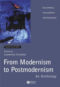 From Modernism to Postmodernism An Anthology Expanded 2nd 9780631232131 Front Cover