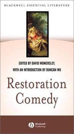 Restoration Comedy Restoration Comedy