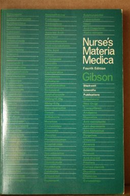 The Nurse's Materia Medica