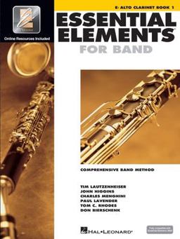 Essential Elements for Band - Eb Alto Clarinet Book 1 with EEi Book/Media Online