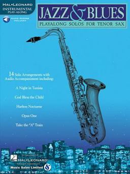 Jazz and Blues - Play-Along Solos - Tenor Sax Book/Online Audio