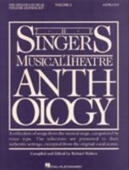 Singer's Musical Theatre Anthology - Volume 3 Soprano Book Only  9780634009747 Front Cover