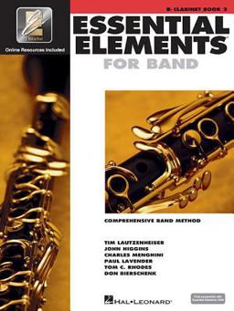 Essential Elements for Band - Book 2 with EEi - Bb Clarinet (Book/Online Audio)  9780634012884 Front Cover