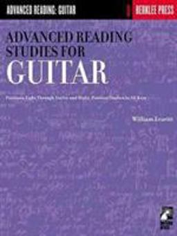 Advanced Reading Studies for Guitar Guitar Technique  9780634013379 Front Cover