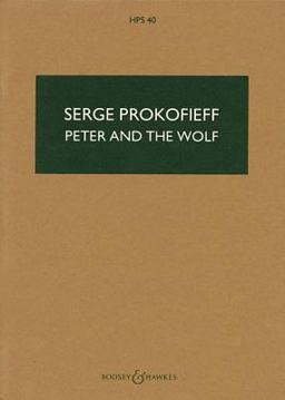 Peter and the Wolf, Op. 67 Study Score  9780634034688 Front Cover