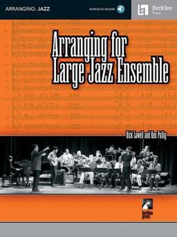 Arranging for Large Jazz Ensemble Book/Online Audio  9780634036569 Front Cover