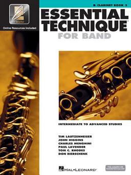 Essential Technique for Band with EEi - Intermediate to Advanced Studies: Bb Clarinet (Book/Online Media)
